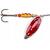 Блесна Mepps Aglia Long Redbo 3 AG серебро/красн.наклейка 11,5g    (E44), Цвет: Red/Silver (Красная/Серебро), Вес блесны (г): 11.5, фото , изображение 2