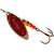 Блесна Mepps Aglia Long Redbo 3 AG серебро/красн.наклейка 11,5g    (E44), Цвет: Red/Silver (Красная/Серебро), Вес блесны (г): 11.5, фото 