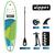 Надувная доска ZIPPER SUP Board (Сап Борд) S LINE 11' GREEN, фото , изображение 3