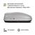 Автобокс MaxBox PRO 430 (малый) серый двустороннее открывание, фото 
