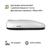 Автобокс MaxBox PRO 520 (большой) белый двустороннее открывание, фото 