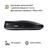 Автобокс MaxBox PRO 520 (большой) черный глянцевый металлик двустороннее открывание, фото 