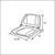 Сиденье HO STAR LIMITED 75109O цвет оливковый (аналог C12508G), фото , изображение 2