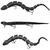Приманка Savage Gear 3D Snake 30cm 57g F 01-Black Adder, фото 