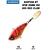 Воблер SHIMANO Bantam BT Spin 45mm 14g 005 Red Claw, фото 