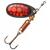 Блесна вращающаяся DAM FZ Standard Spinner #3 6g S Black Red, фото 
