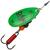 Блесна вращающаяся DAM FZ Fluo Spinner #3 6g S Green, фото 