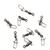 Застежка Spinwal Snap MicroJig with swivel size 23 10pcs, фото 