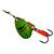 Блесна Mepps Platinum 1 OR/VERT золото/зелен 3,5g (C16), фото 
