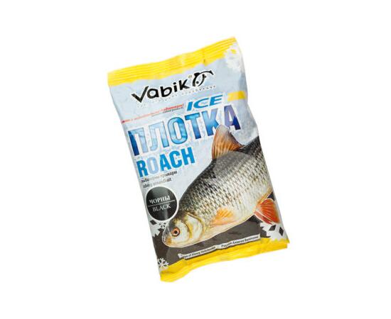 Прикормка Vabik Ice Плотва Черная750 г, фото , изображение 2