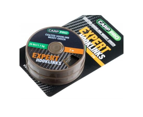 Поводковый в оболочке CARP PRO 25LB 7M зеленый, фото , изображение 2