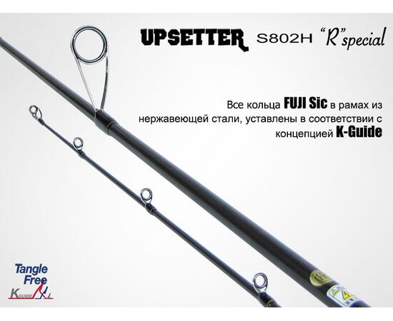 Спиннинговое удилище Tict Upsetter S802H-Sis R-Special, фото , изображение 5