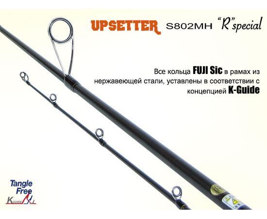 Спиннинговое удилище Tict Upsetter S802MH-Sis R-Special, фото , изображение 5