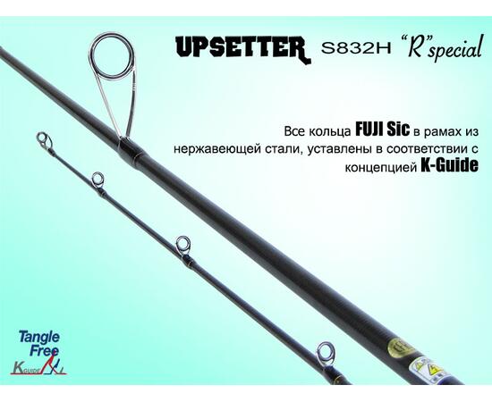 Спиннинговое удилище Tict Upsetter S832H-Sis R-Special, фото , изображение 4