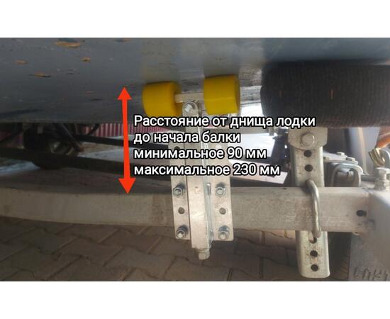 Ролики-домкраты для лодочного прицепа (комплект 2шт), фото , изображение 6
