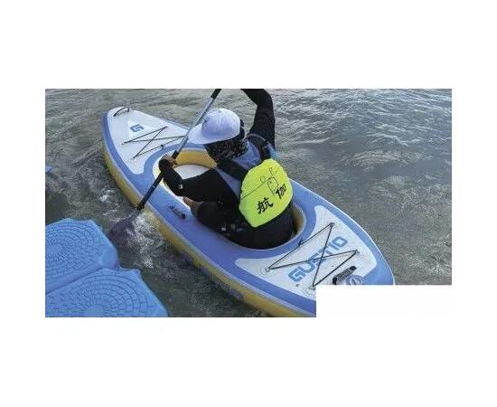 Каяк GUETIO GT305KAY Inflatable Single Seat Fishing Kayak, фото , изображение 3