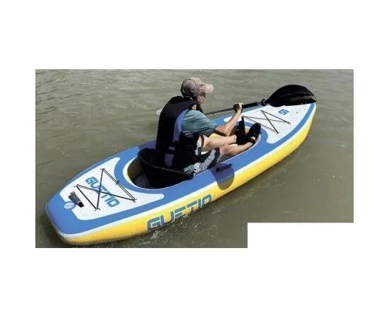 Каяк GUETIO GT305KAY Inflatable Single Seat Fishing Kayak, фото , изображение 2