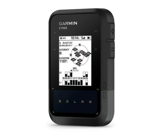GPS-навигатор Garmin eTrex Solar с зарядкой от солнечной батареи, фото , изображение 3