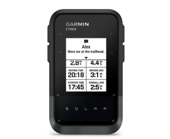 GPS-навигатор Garmin eTrex Solar с зарядкой от солнечной батареи, фото , изображение 6