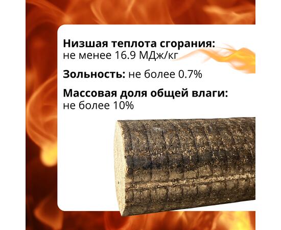 Брикет пинекей топочный, фото , изображение 2