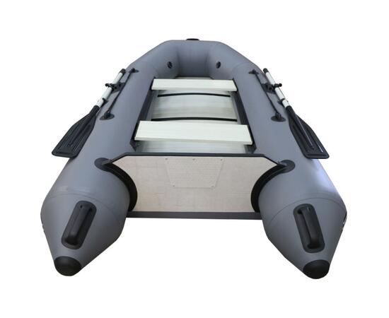 Лодка Polar Bird 260 ТМ Киль (Слань Стеклокомпозит) серый, Цвет: серый, фото , изображение 4
