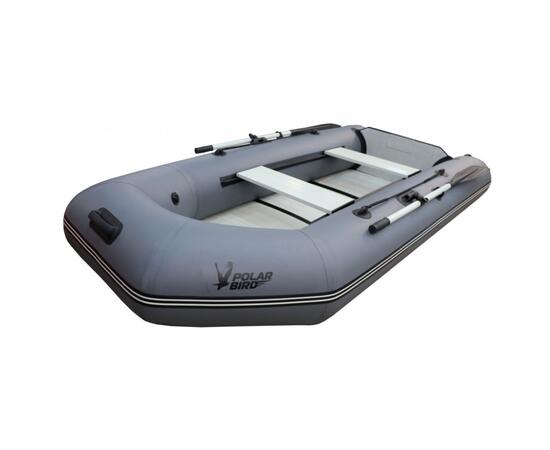 Лодка Polar Bird 260 ТМ Киль (Слань Стеклокомпозит) серый, Цвет: серый, фото , изображение 7