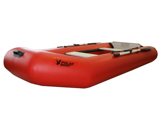Лодка Polar Bird 280 ТМ Киль (Слань Стеклокомпозит) красный, Цвет: красный, фото , изображение 5