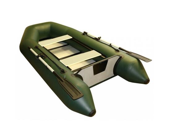 Лодка Polar Bird 260 ТМ Киль (Слань Стеклокомпозит) зеленый, Цвет: зеленый, фото , изображение 4