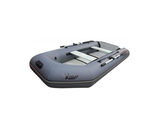 Лодка Polar Bird 280 ТМ Киль (Слань Стеклокомпозит) серый, Цвет: серый, фото , изображение 3