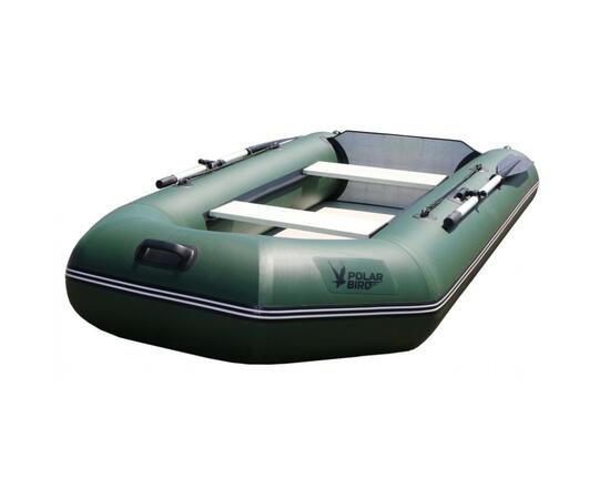 Лодка Polar Bird 300 ТМ Киль (Слань Стеклокомпозит) зеленый, Цвет: зеленый, фото , изображение 3