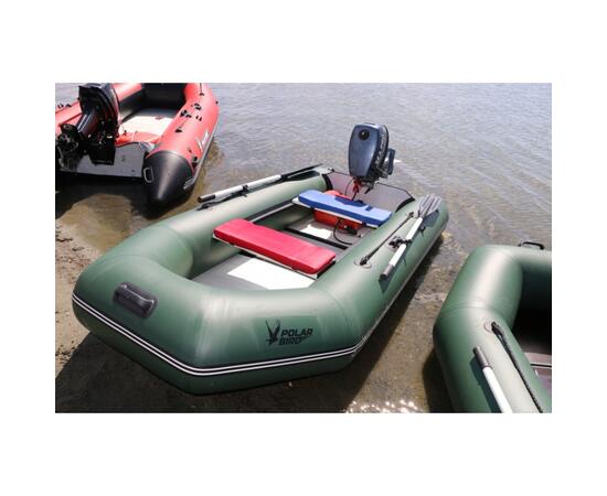 Лодка Polar Bird 300 ТМ Киль (Слань Стеклокомпозит) зеленый, Цвет: зеленый, фото , изображение 4