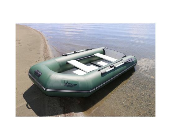 Лодка Polar Bird 300 ТМ Киль (Слань Стеклокомпозит) зеленый, Цвет: зеленый, фото , изображение 5