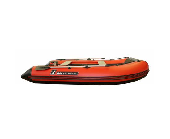 Надувная лодка Polar Bird 340M NEW Merlin Кречет (стеклокомпозит)черный красный, Цвет: черный/красный, фото , изображение 6