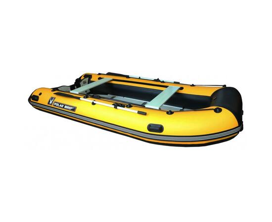 Надувная лодка Polar Bird 320M NEW Merlin Кречет (стеклокомпозит)черный/желтый, Цвет: черный/желтый, фото , изображение 2