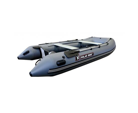 Надувная лодка Polar Bird 360M NEW Merlin Кречет (стеклокомпозит)серый, фото 