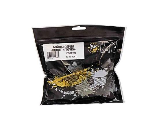 LION BAITS Бойлы 20мм "Глория" 400гр (клубника - купаж 2 видов), Цвет: бордовый, Диаметр (мм): 20, фото 
