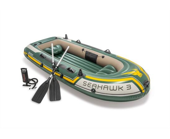 68380 Лодка Seahawk 3, трёхместная, с сиденьями, до 360 кг, фото 