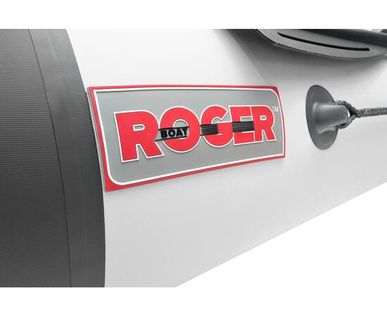 Надувная лодка Roger ТРОФЕЙ 2900 НДНД серый белый, фото , изображение 4