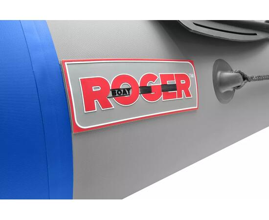 Надувная лодка Roger ТРОФЕЙ 3500 НДНД Серый с синим, фото , изображение 5