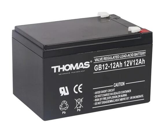 АККУМУЛЯТОР THOMAS (12 A/H), 6V, фото 