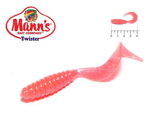Твистер Mann's Twister M-036 уп-ка 20шт. цв. MFEP, фото 