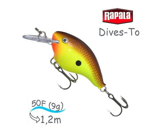 Воблер RAPALA Dives-To 4, CTB, фото 