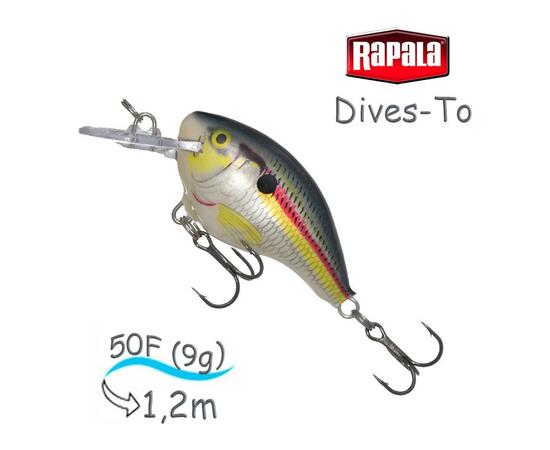 Воблер RAPALA Dives-To 4, SD, фото 