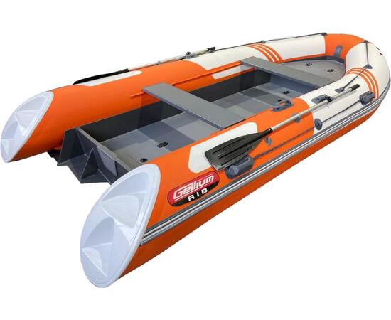 Надувная лодка Roger Gelium 4300 (высокий борт, пластиковый конус), фото 
