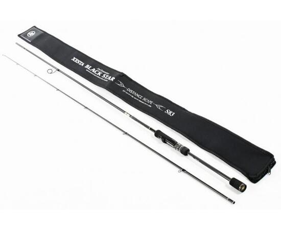 Спиннинг Xesta Black Star Extra Tuned S66M-T Super Friction, 199 см, 0,2-10 г, фото , изображение 2