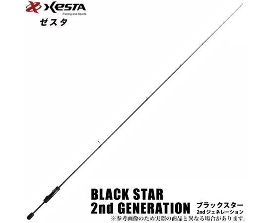 Спиннинг Xesta Black Star Extra Tuned S66M-T Super Friction, 199 см, 0,2-10 г, фото 