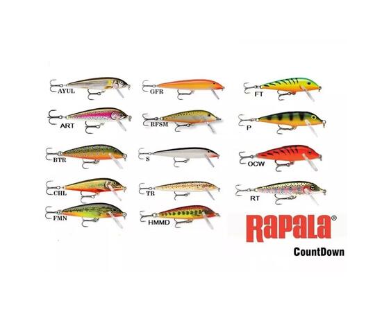 Воблер RAPALA CountDown 09, SML, Цвет: SML, фото , изображение 2
