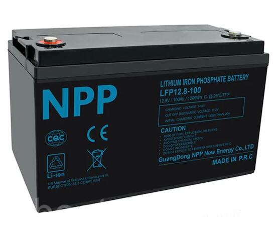 Аккумулятор NPP LiFePO4-X 12.8 V, 100 Ah (100A), фото 
