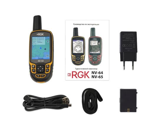 Туристический навигатор RGK NV-64, фото , изображение 5