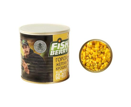 FISHBERRY Зерновая смесь Yellow Crumb Go-Rox (Гороховая крошка желтая) - 430 мл